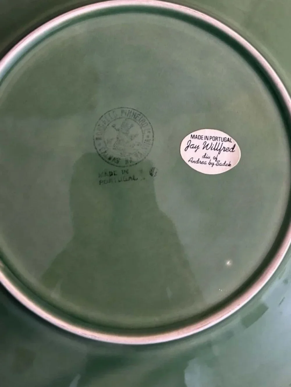 NOS 2x Jay Willfred x Andrea Sadek Bordallo Pinheiro Floral Portugal Plates